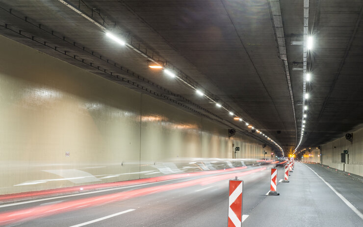 Symbolfoto A22 Tunnel Kaisermühlen ASFINAG
