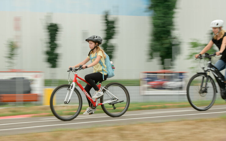 Symbolfoto Mit dem Rad zur Schule ÖAMTC / APA-Fotoservice / Martin Hörmandinger