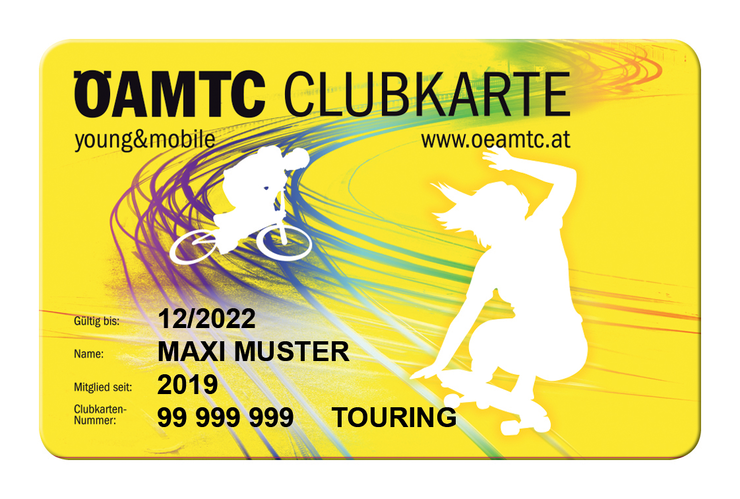 Neue Clubkarte für Kinder Clubkarte für Kinder ÖAMTC