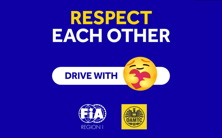 FIA Kampagne FIA Kampagne "Drive with Care" ÖAMTC / FIA