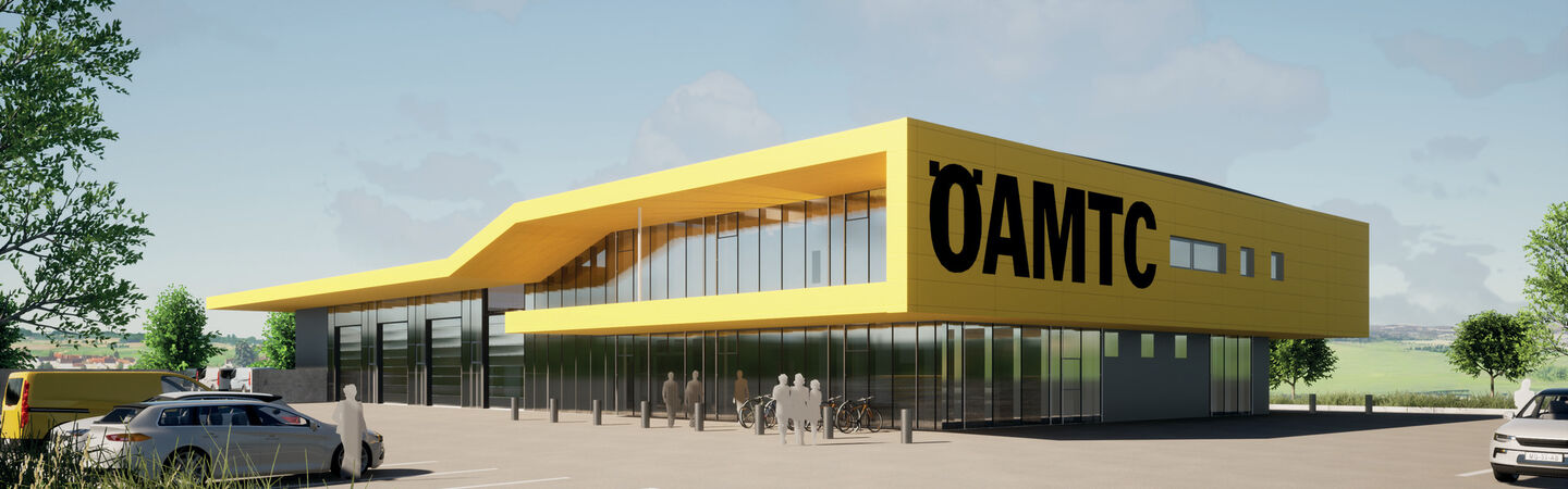 ÖAMTC Oberwart_Rendering ÖAMTC Oberwart_Rendering HAWLIK GERGINSKI Architekten ZT GmbH