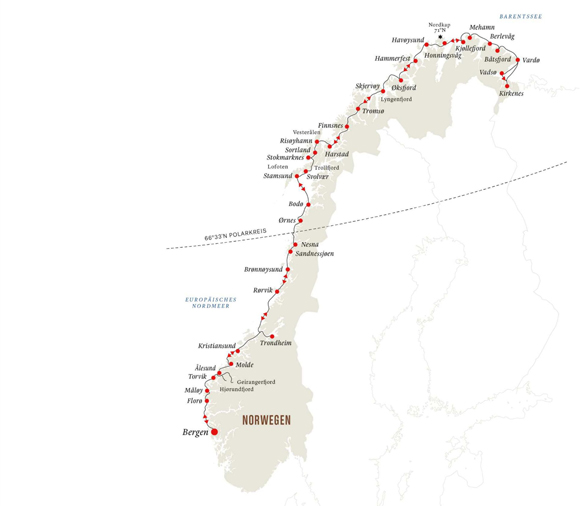 Hurtigruten © ÖAMTC Reisen Hurtigruten ÖAMTC Reisen