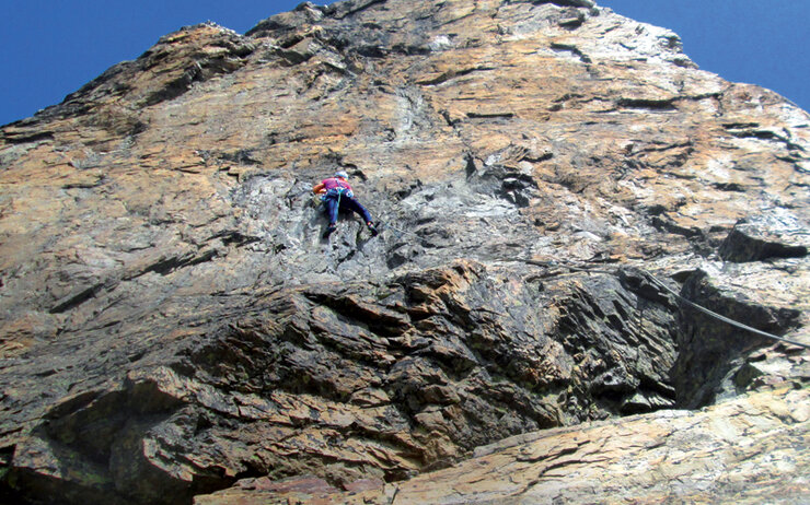 Absturz beim Klettern in der Silvretta Absturz beim Klettern in der Silvretta Gerald Lehner