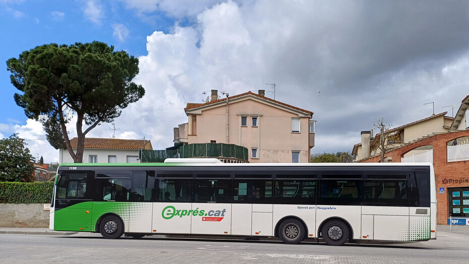 Öffentlicher Bus Spanien