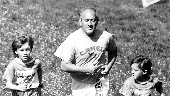 Auch Walter Lechner (hier mit seinen Söhnen)…