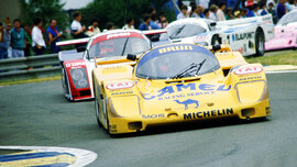 … trat beim 24-Stunden-Rennen von Le Mans an.