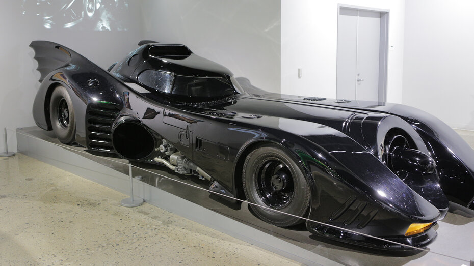 Das Batmobil aus Tim Burtons gleichnamigem Film