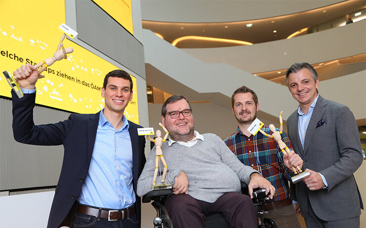 Gewinner Startup Challenge Gewinner Startup Challenge ÖAMTC/APA-Fotoservice/Schedl