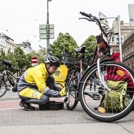 ÖAMTC-Pannenhilfe für Radfahrer