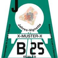 Österreich Vignette 2025