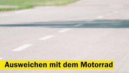 Motorrad-Tipps: Ausweichen  Motorrad-Tipps: Ausweichen