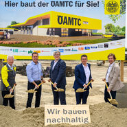 ÖAMTC-Spatenstich Stützpunkt Tulln 1