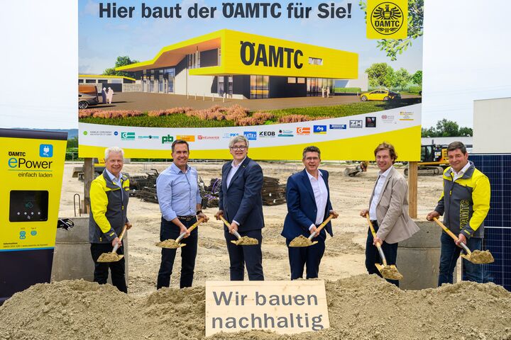 ÖAMTC-Spatenstich Stützpunkt Tulln 1
