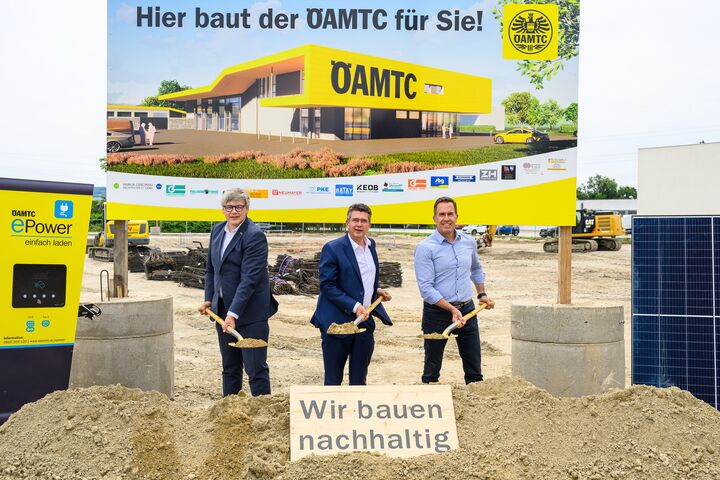 ÖAMTC-Spatenstich Stützpunkt Tulln 2