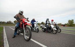 ÖAMTC Fahrtechnik 125er B-Schein ÖAMTC Fahrtechnik / https://www.oeamtc.at/fahrtechnik