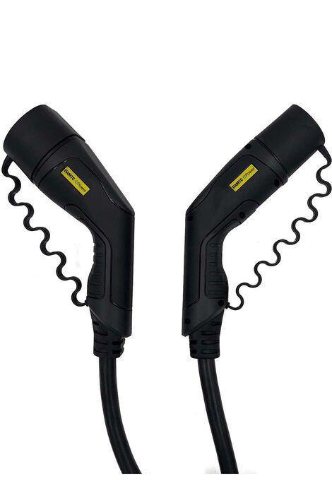 14958_2_g.jpg Schwarzes Ladekabel für Elektrofahrzeug, Typ 2 Stecker.