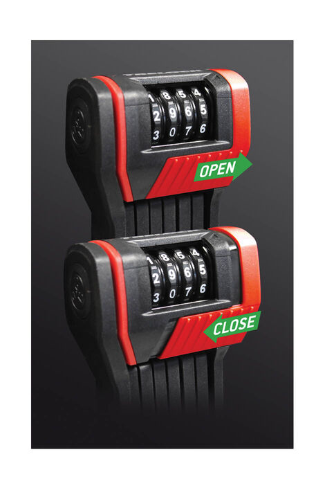 Öffnungs- und Schließungsmechanismus des Faltschlosses.