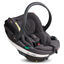 Schwarze Babyschale mit Tragegriff, BeSafe.
