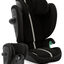 Solution G2 Kindersitz, Farbe Schwarz, faltbar und leicht, mit neigbarer Kopfstütze für Kinder von 100–150 cm.