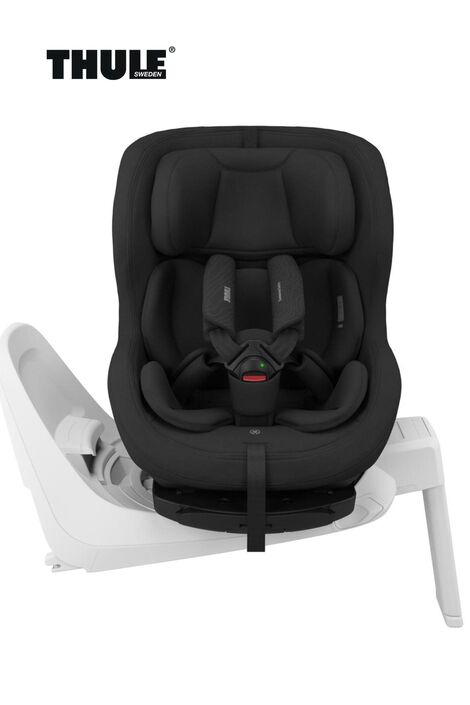 Thule Elm Kindersitz mit gepolsterter Kopfstütze und 5-Punkt-Gurtsystem.