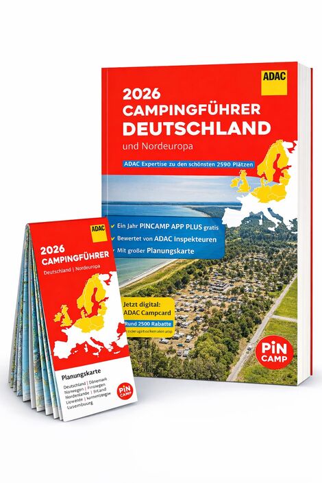 Campingführer Deutschland und Nordeuropa von 2026
