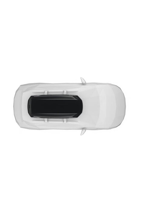 Thule Gepäckbox Pulse Größe L Farbe Schwarz matt Volumen 450ml