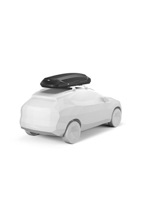 Thule Gepäckbox Pulse Größe XL Farbe Schwarz matt Volumen 500ml