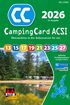 Campingcard ACSI 2026, grün