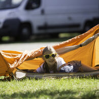 Campen mit Zelt
