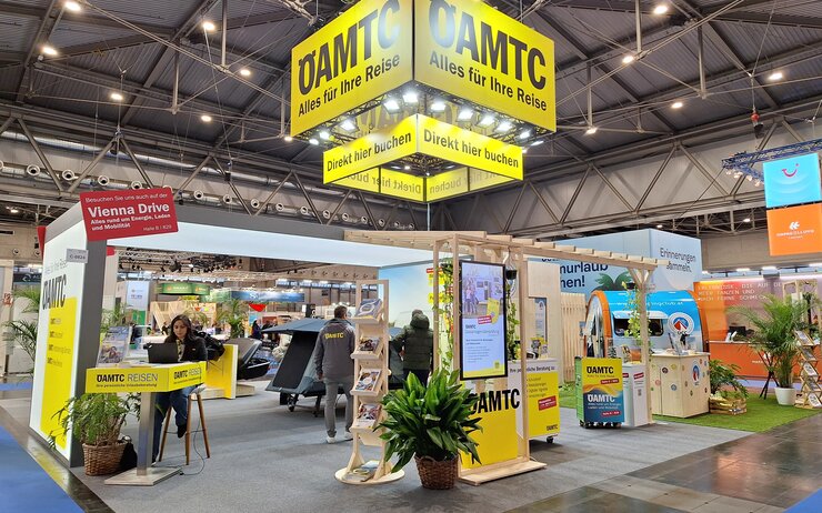 Messe-Stand auf der Ferien-Messe 2025