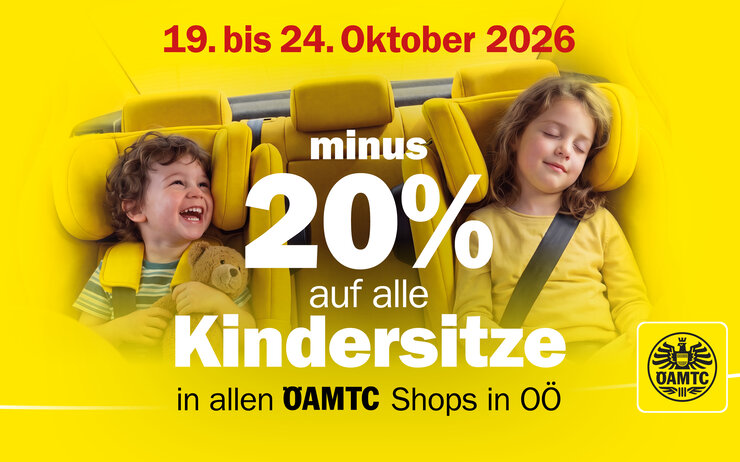 Kindersitzaktion beim ÖAMTC Oberösterreich