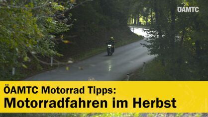 Motorrad Tipps Herbst