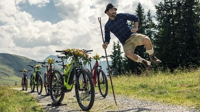 Intersport RENT Almabtrieb der e-Bikes Intersport RENT