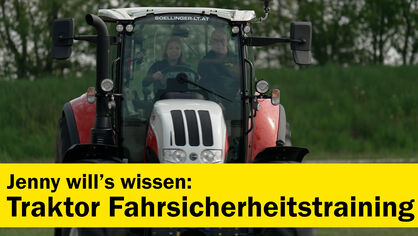 Jenny will Traktortraining