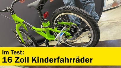 Im Test: 16 Zoll Kinderfahrräder