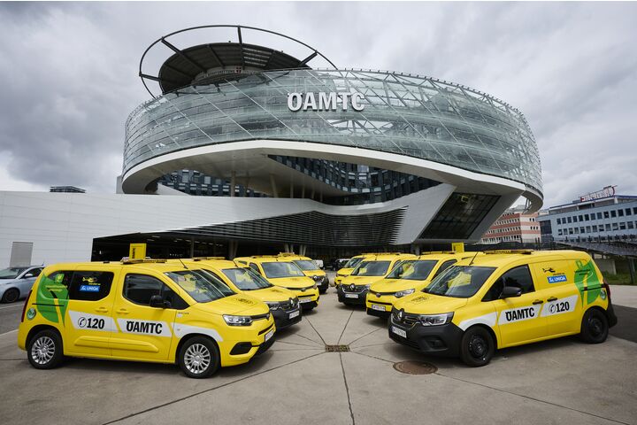 E-Flotte der ÖAMTC-Pannenhilfe