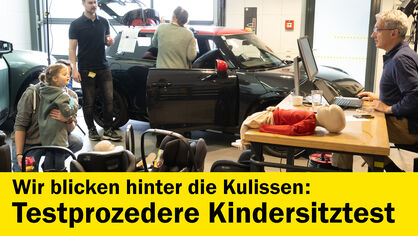 Testprozedere Kindersitztest Testprozedere Kindersitztest