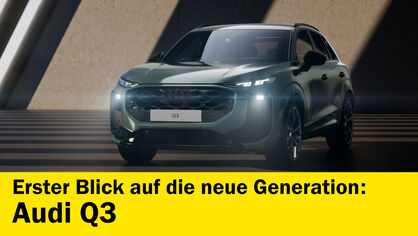 Video: Erster Blick auf den neuen Audi Q3 Video: Erster Blick auf den neuen Audi Q3
