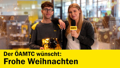 ÖAMTC sendet Weihnachtsgrüße