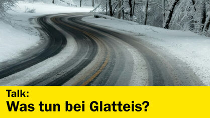 Pflichten und Strafen bei Glatteis