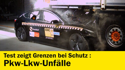 Crashtest Unterfahrschutz