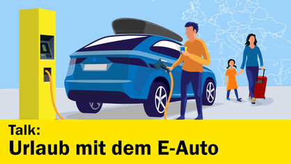 Mit E-Auto in den Urlaub