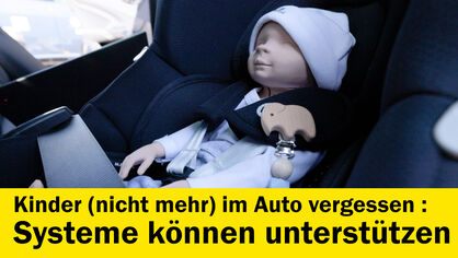 Anwesenheitserkennung von Kindern im Auto
