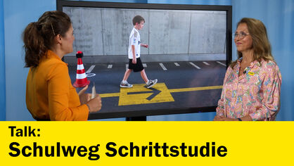 Schulweg Schritte Talk