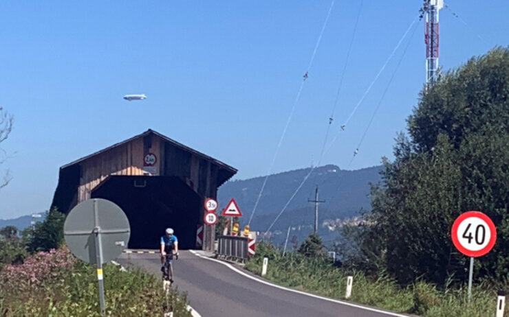 Senderbrücke Blick auf die Senderbrücke