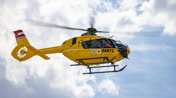 Hubschrauber im Flug