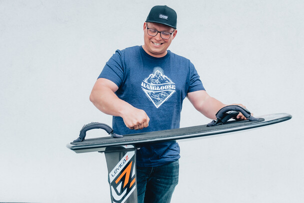 Kitesurfer Thomas Dubiel