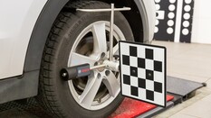 Der Kalibrieraufsatz von der Nähe