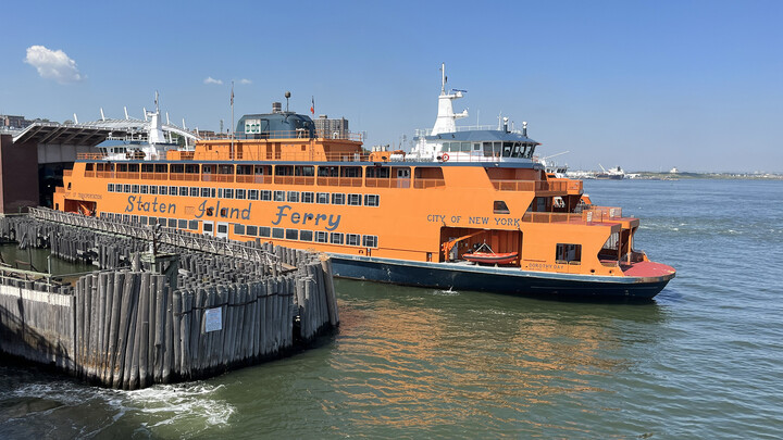 Die Staten Island Ferry.