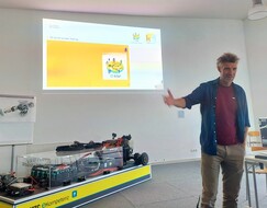 Matthias Fenzl in seinem Element